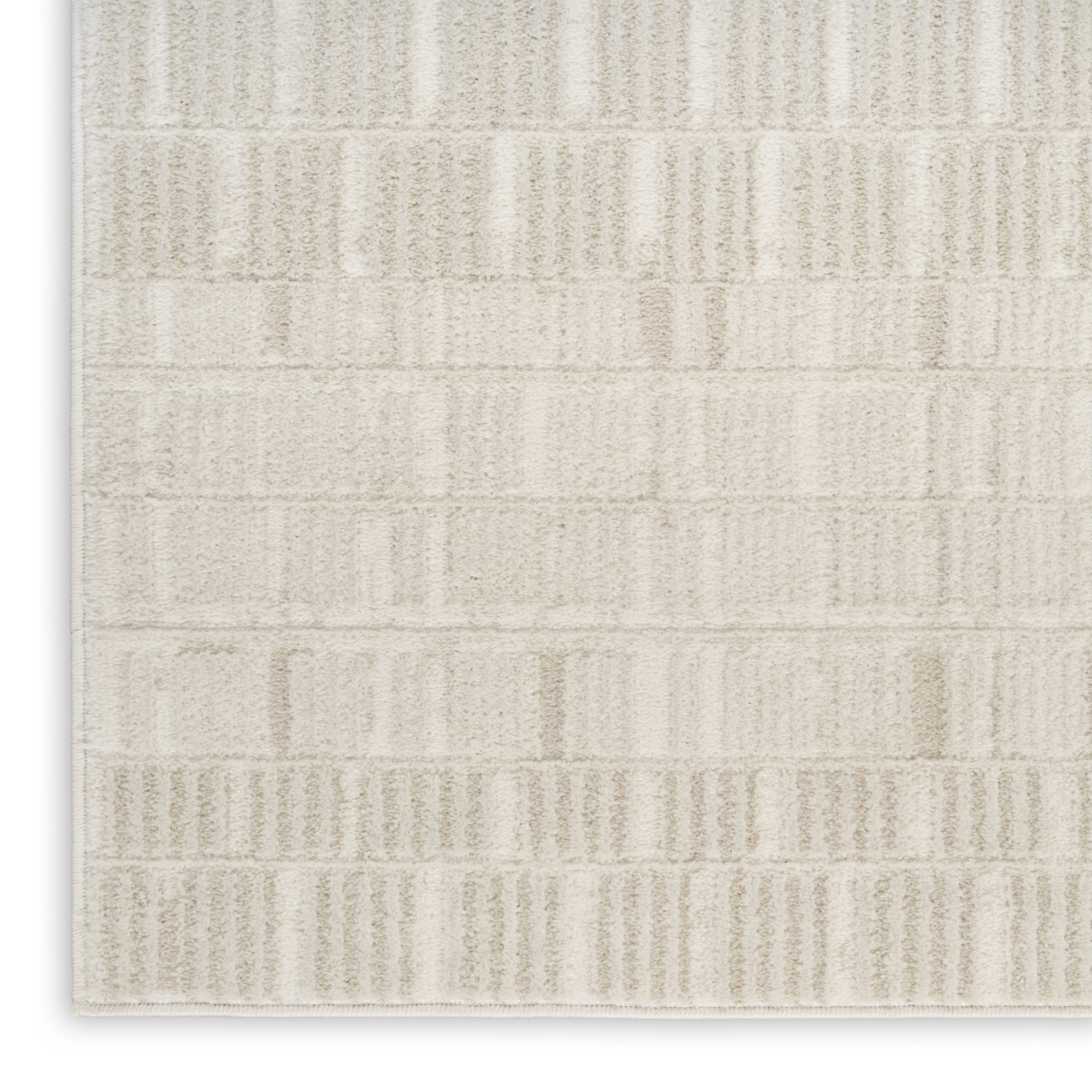 Nourison Nordic 6' x 9' Ivory Modern Indoor Rug