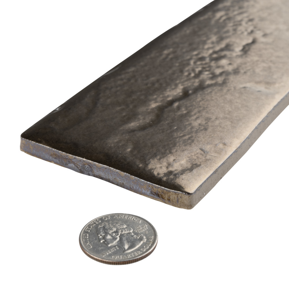 Orion Gold 2-3/4 in. x 11 in. Ceramic Wall Tile