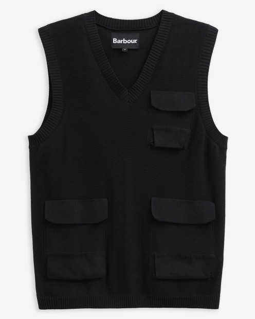 Gilet in maglia multitasca Barbour x TO KI TO 