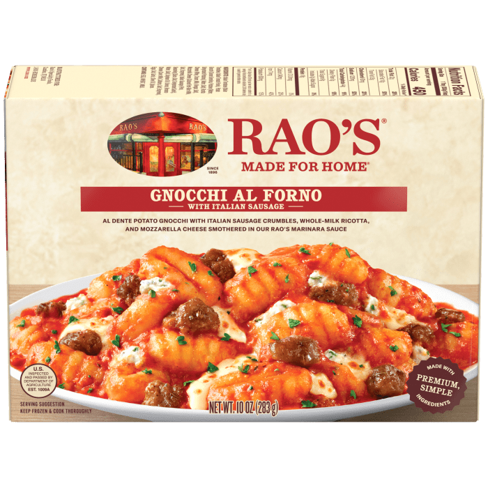 Gnocchi al Forno with Italian Sausage Frozen Meal, 10 oz