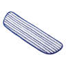 Rubbermaid Commercial, HYGEN, Microfiber Hook & Loop Finish Mop, 18"W, White
