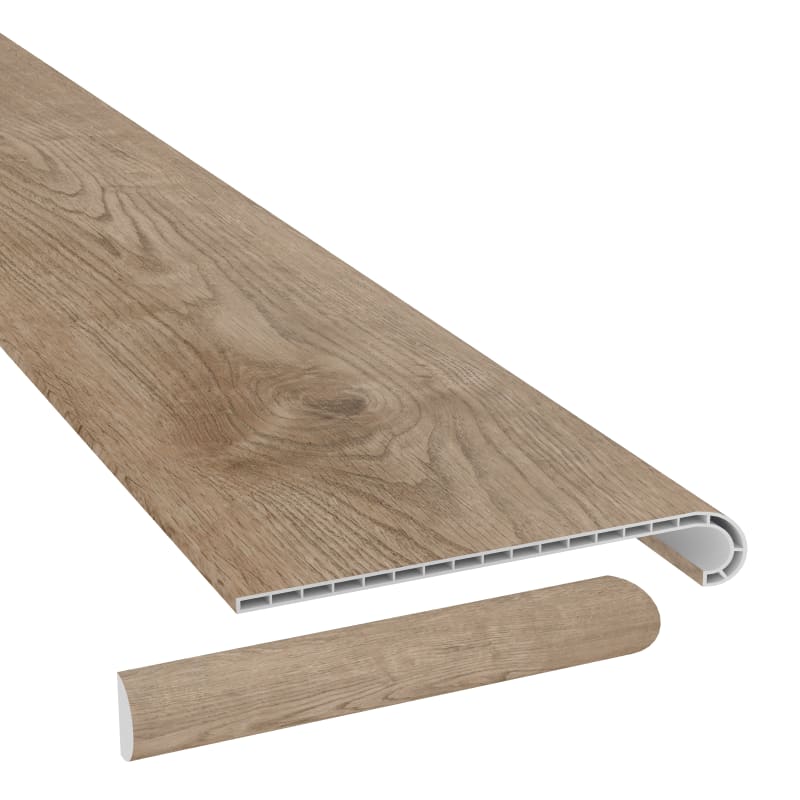 Oyster Isle Stair Tread w/ Cap-0