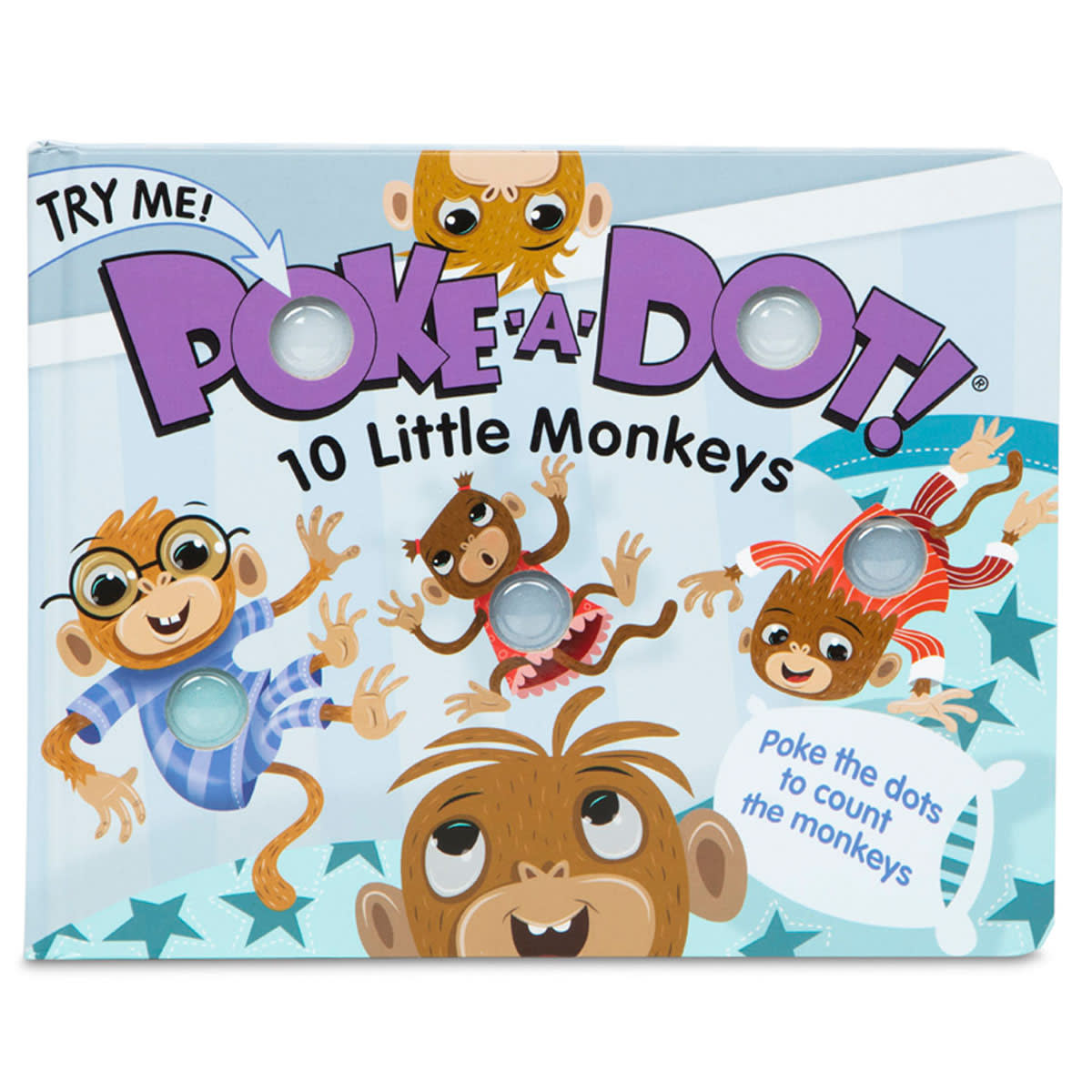 Melissa & Doug Poke-A-Dot! 10 Little Monkeys