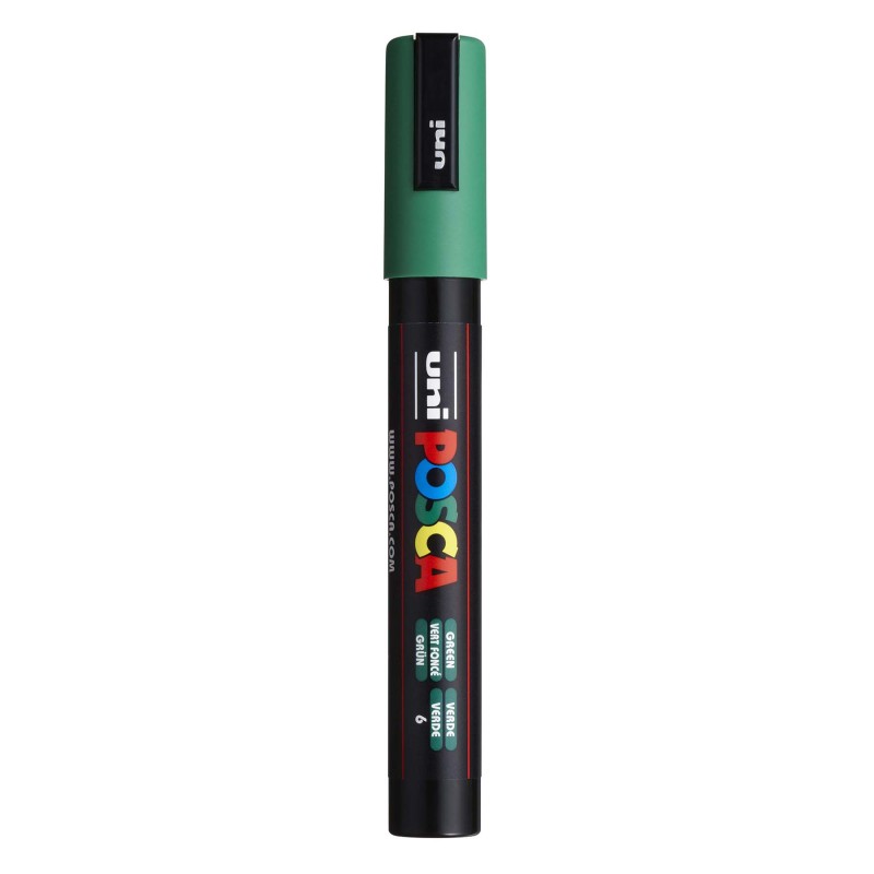 PC-5M Paint Markers, Medium Bullet Tip (1.8-2.5 mm), Green