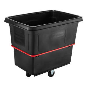 Rubbermaid Commercial, Heavy Duty, Utility Cart, 16 cu ft, Black