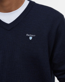 Merino V-Neck Jumper Classic Navy