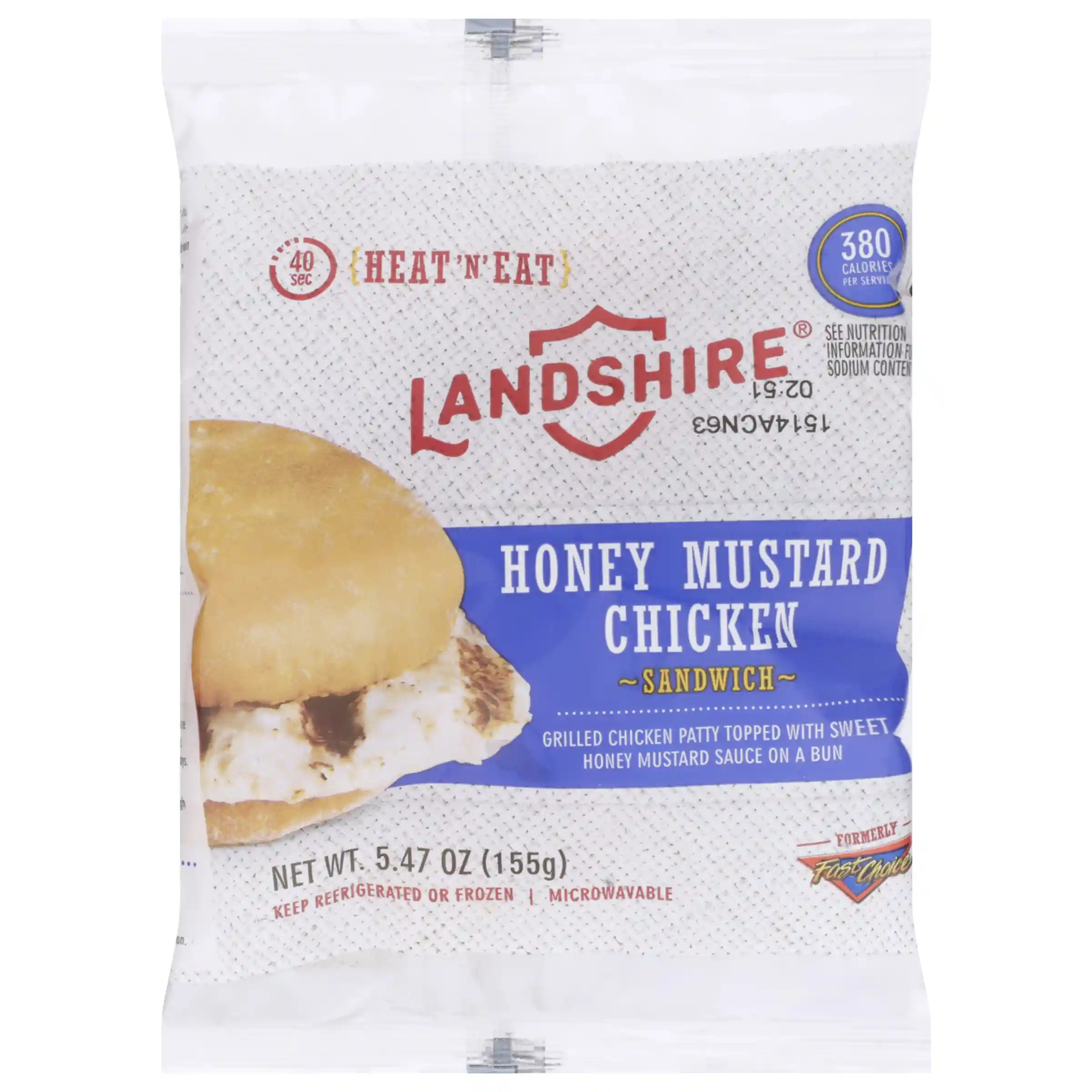 Fast Choice® Honey Mustard Chicken Sandwich_image_3