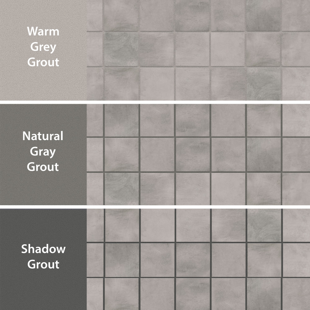 Laverton Taco Gris 1-5/8 in. x 1-5/8 in. Porcelain Floor and Wall Tile