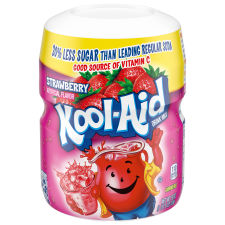 Kool-Aid Strawberry Drink Mix, 19 oz Canister
