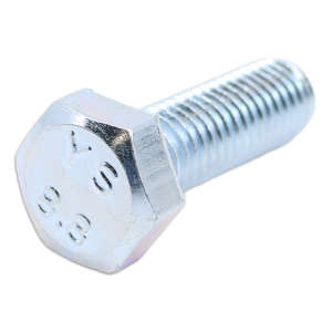 Screw M8X25 Te Uni 5739 Din 933 8.8 Zinc