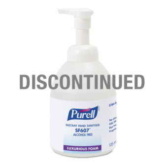 PURELL® SF607™ Alcohol Free Instant Hand Sanitiser Foam - DISCONTINUED