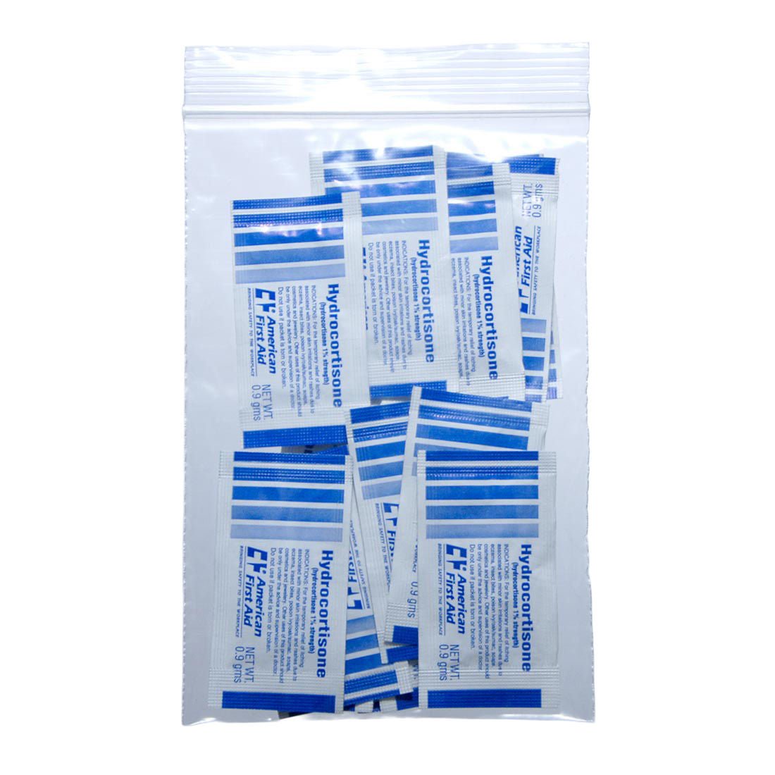 Clear Line Zip Closure Bag