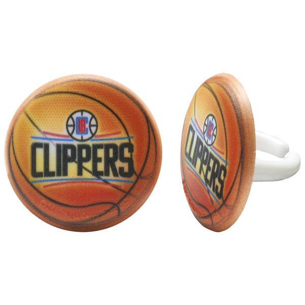 NBA Team Basketball Cupcake Rings