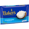 Baker's Unsweetened Angel Flake Coconut, 6 oz Bag