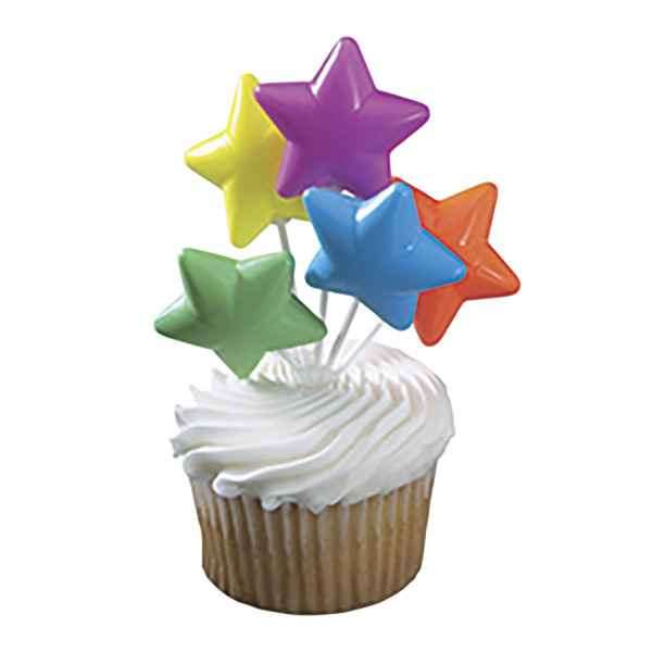Bright Star Shaped Balloon Cluster DecoPics®