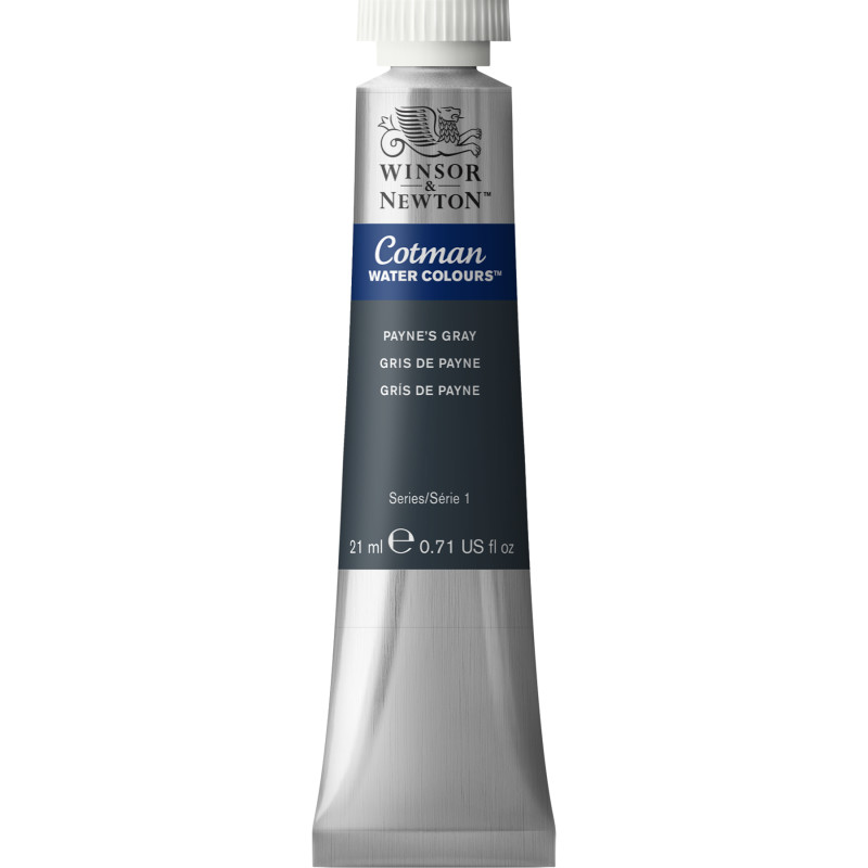 Cotman Watercolor Paint, 21 mL Tube, Payne's Gray