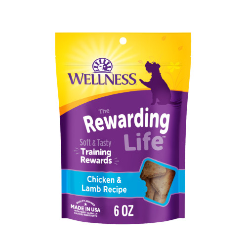 Wellness Rewarding Life Chicken & Lamb Front packaging
