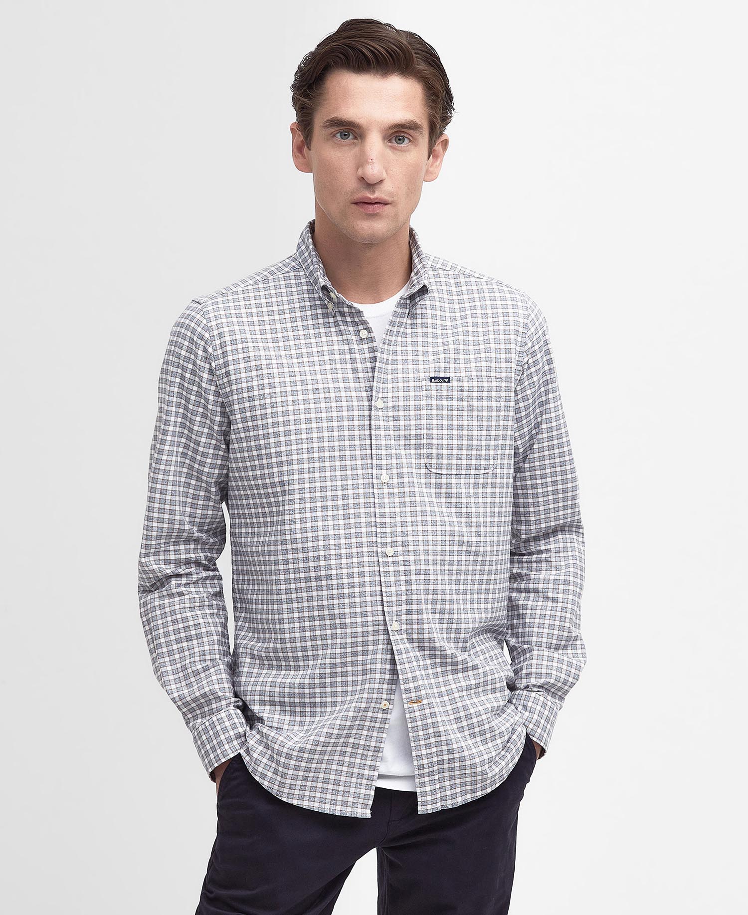 Banner Tailored Long-Sleeved Shirt image number 0