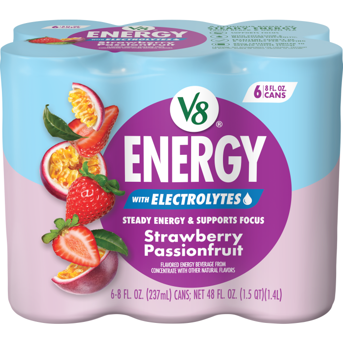 Strawberry Passionfruit with Electrolytes Beverage
