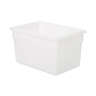 Rubbermaid Commercial, Food/Tote Box, 21.5 Gal, 18" X 26" X 15", White