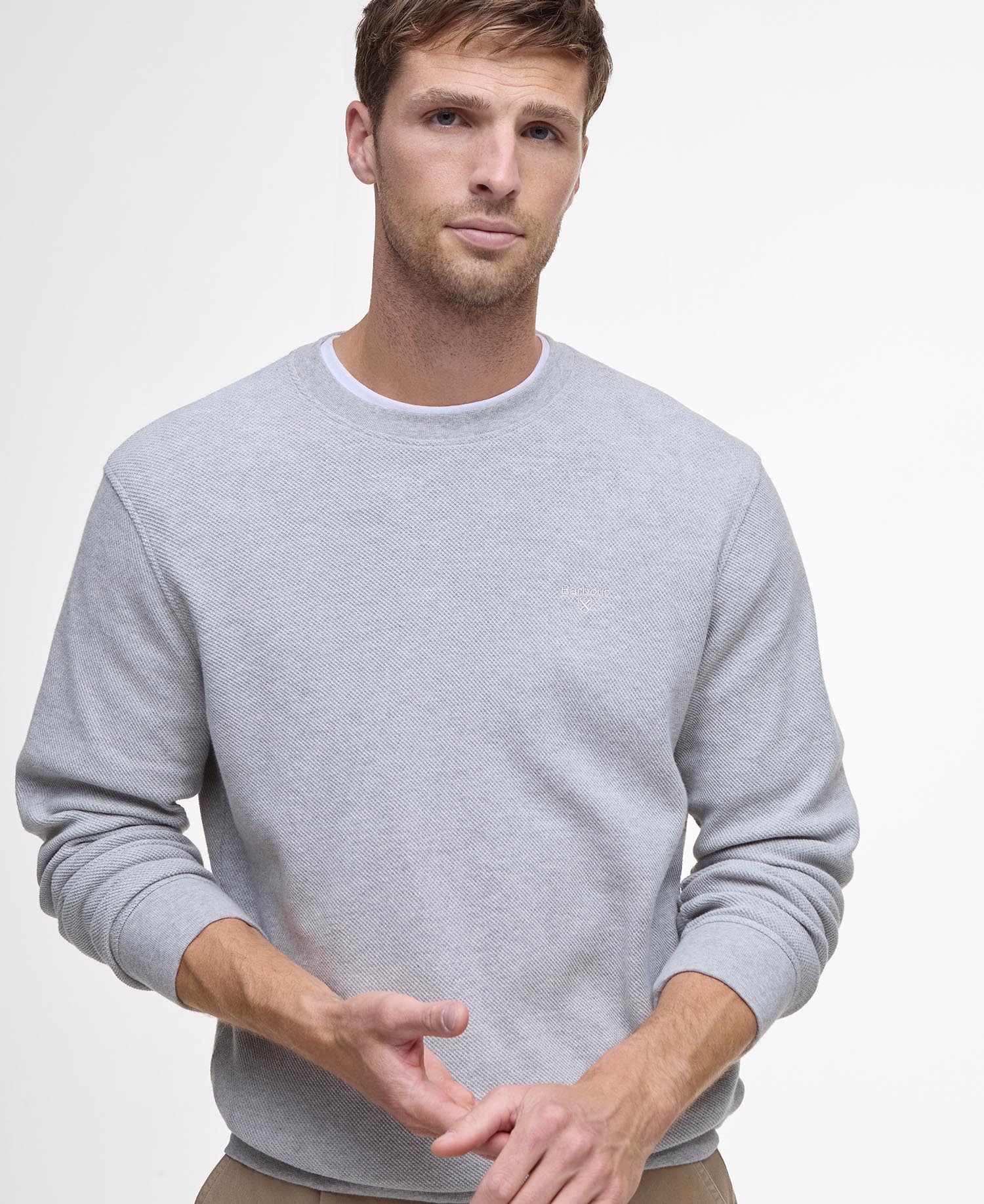 Pique Interlock Sweatshirt image number 3