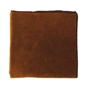 Hillyard, 16"x16", Microfiber, Cloth, Brown