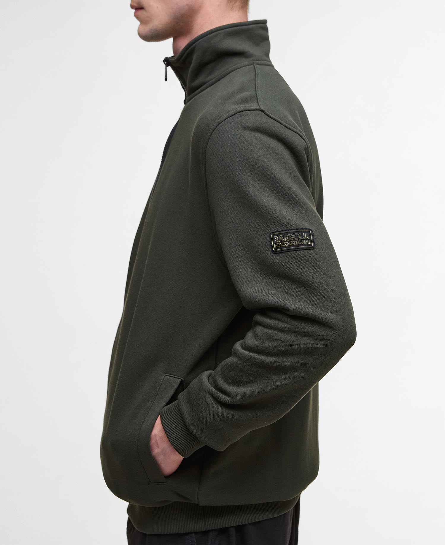Outline Half-Zip Sweatshirt image number 3