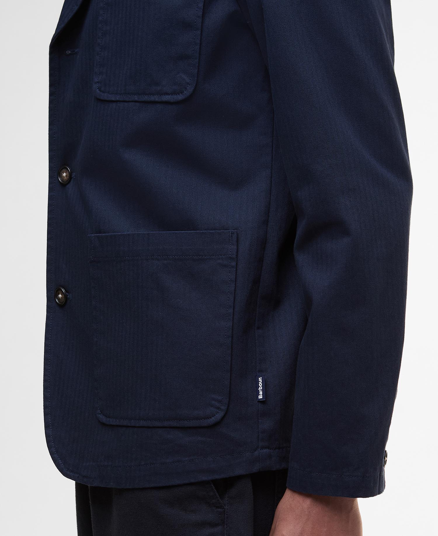 Bayview Herringbone Overshirt image number 4