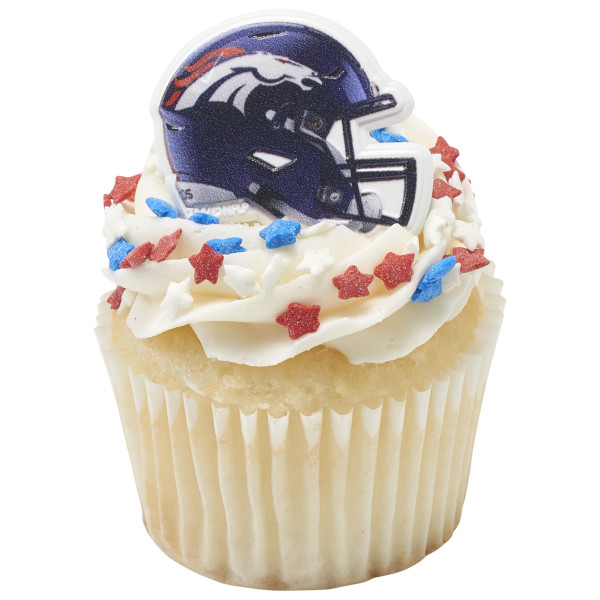 NFL Team Helmet Cupcake Rings