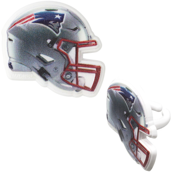 NFL Team Helmet Cupcake Rings