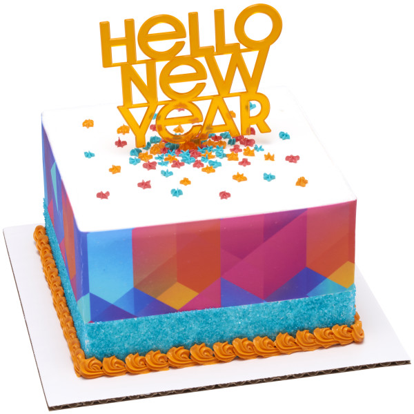 Hello New Year Vertical Layon
