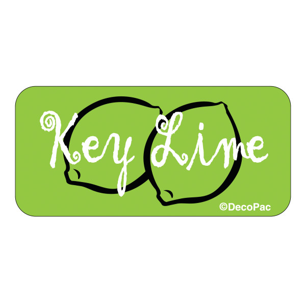 Key Lime Label PhotoCake® Edible Image® Merchandising Label