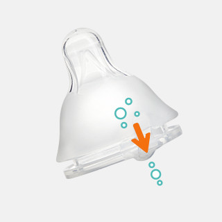 The Vent: Effective 1-piece integrated vent helps prevent colic, gas, and fussiness with no extra parts to clean or lose.
