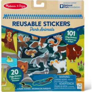 Multi-Park Restickable Stickers