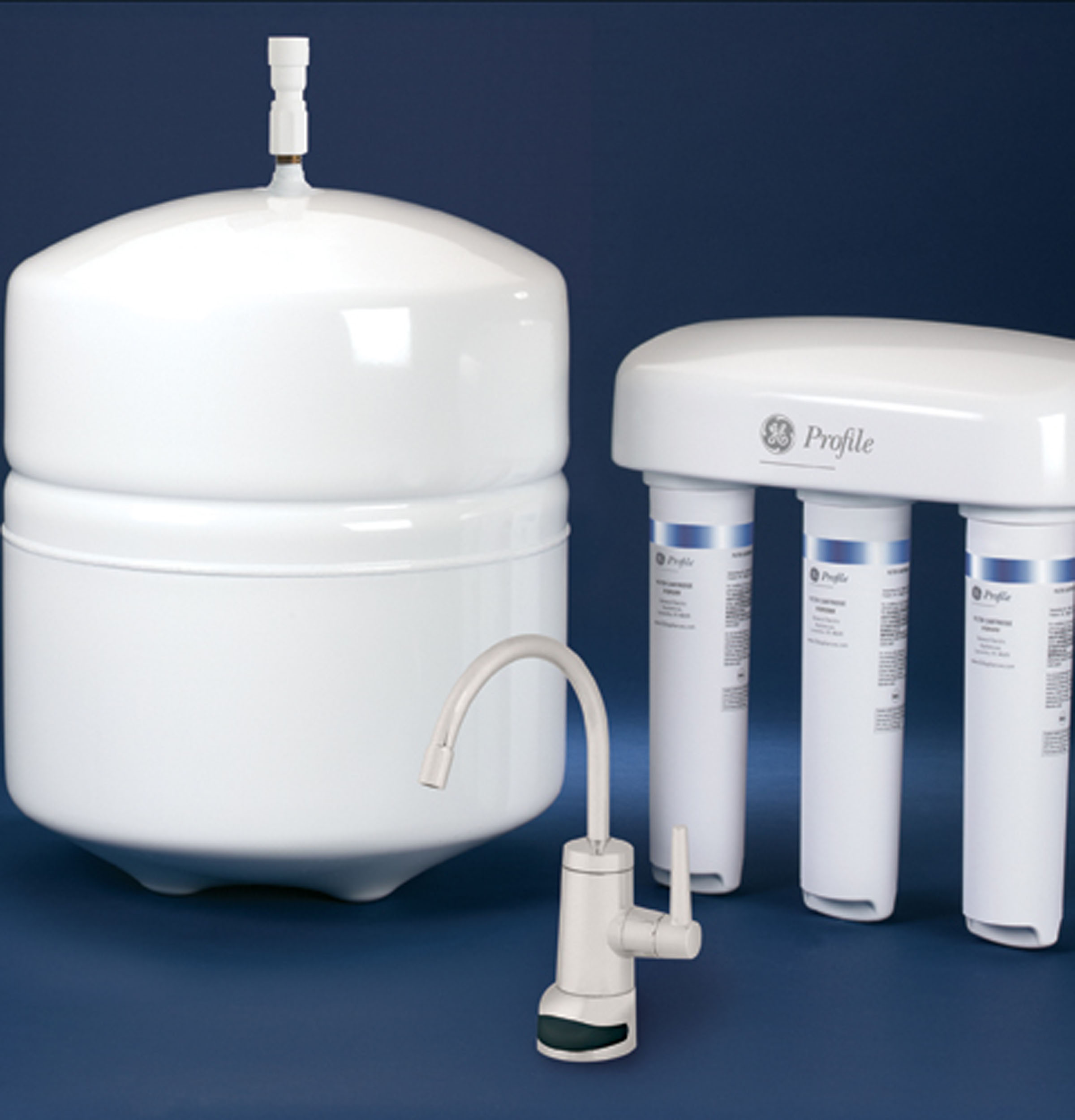 GE Profile™ Reverse Osmosis Filtration System with Brushed Nickel Faucet