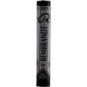 Soft Pastel Single Color Set, Black (700.5), 5 Full Sticks