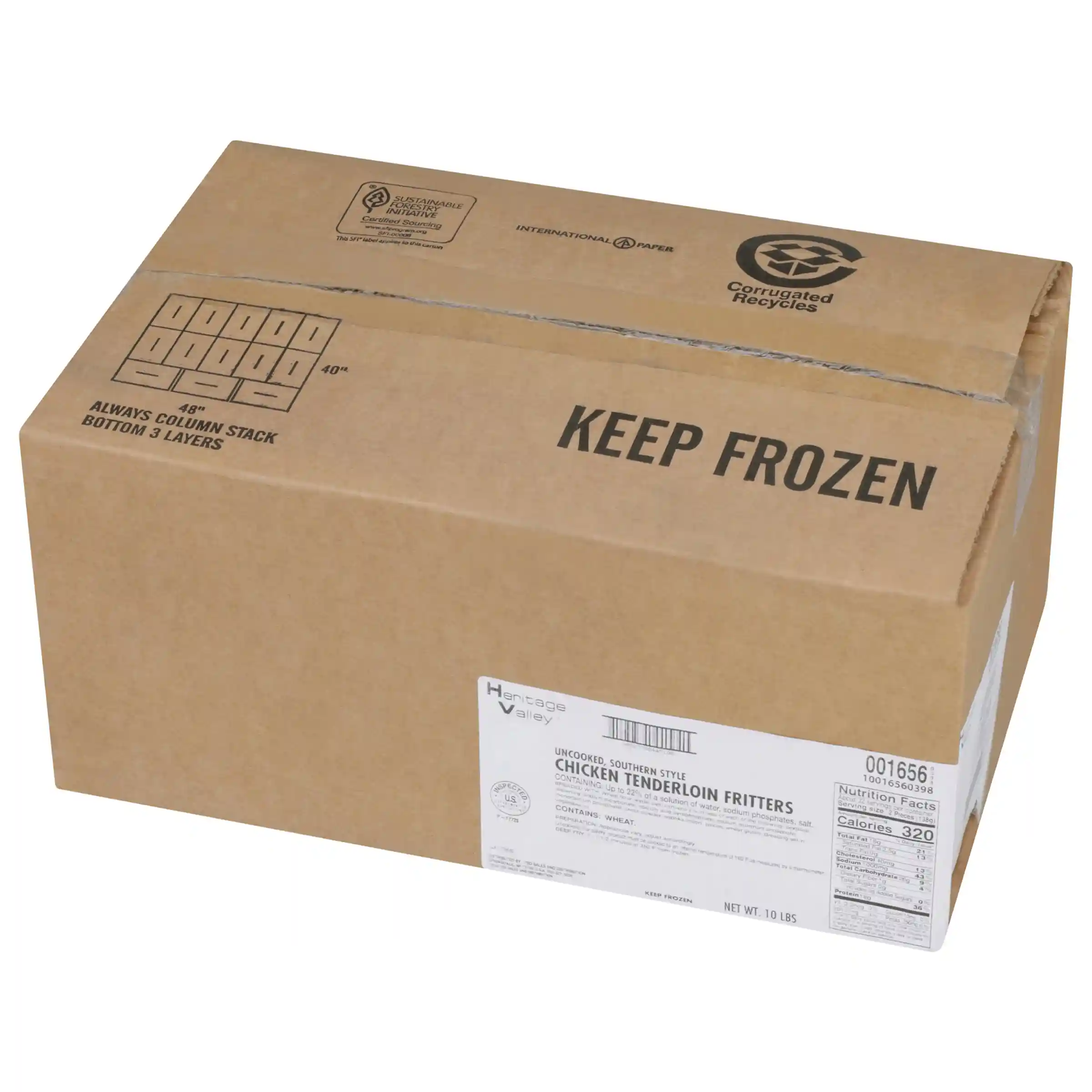 Heritage Valley™ Uncooked Breaded Southern Style Chicken Tenderloins_image_5