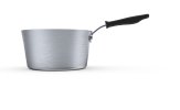 8 ½-quart Wear-Ever® tapered aluminum saucepan with SteelCoat x3™ nonstick coating and silicone handle
