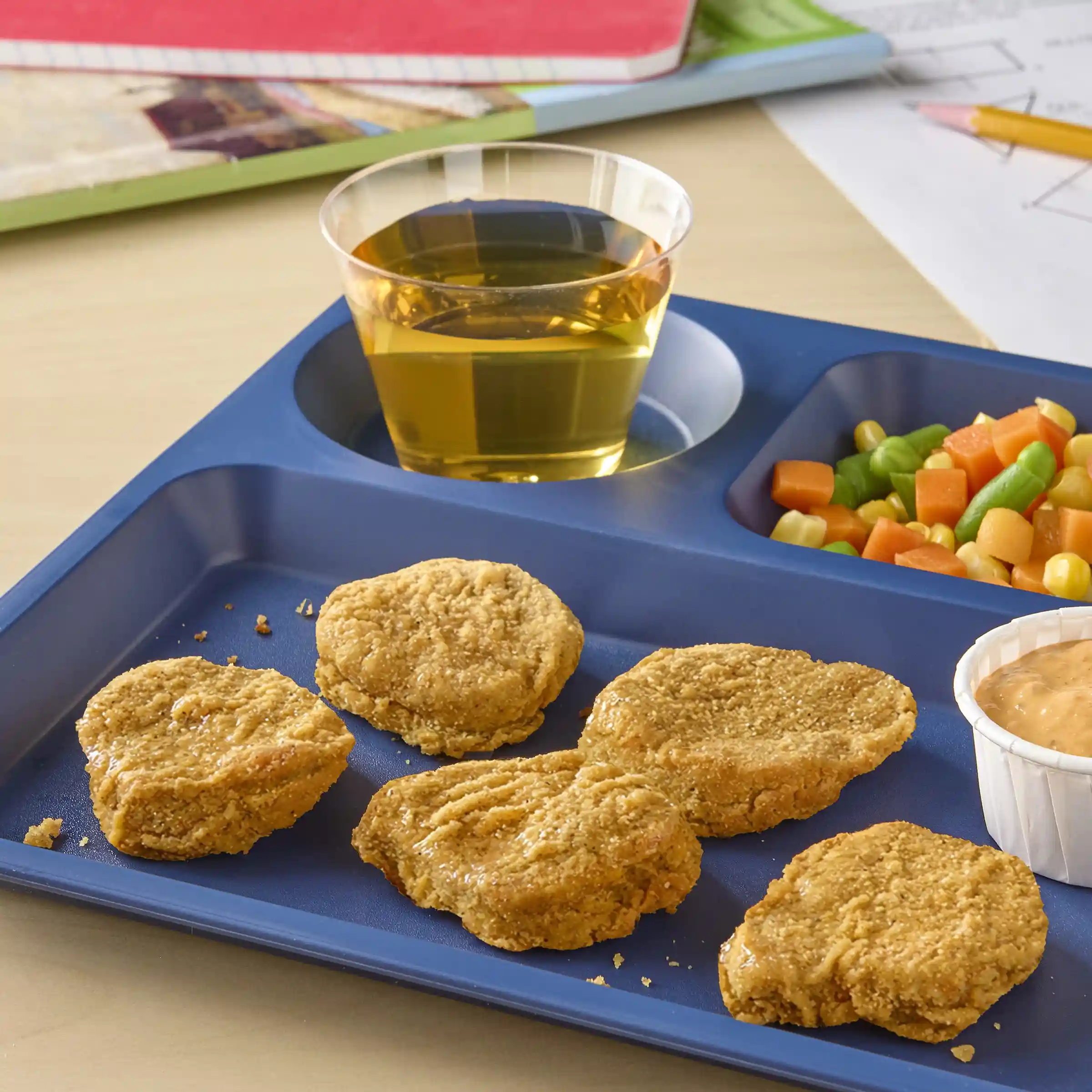 Tyson® Fully Cooked Whole Grain Breaded Chicken Nuggets, CN, 0.68 oz. _image_2