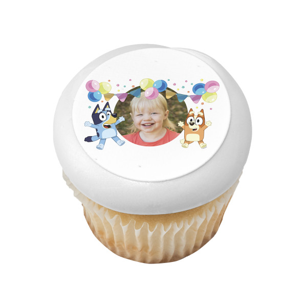 Bluey Party Fun PhotoCake® Edible Image® Frame