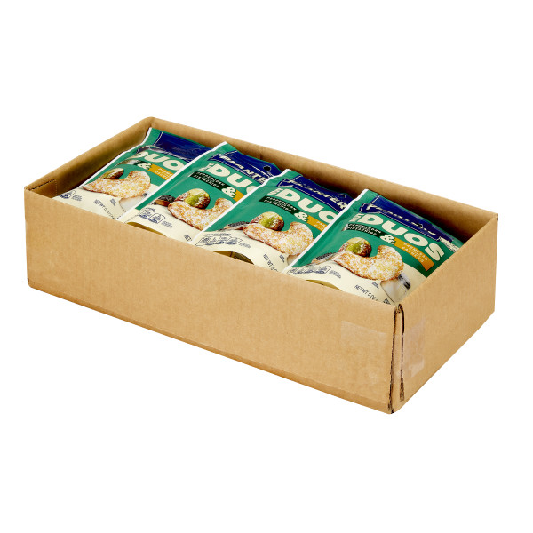 PLANTERS(r) Nut Duos Peppercorn Pistachios and Parmesan Cashews, 12-5oz . C1RM - Front Right Open Case (Hi Res)