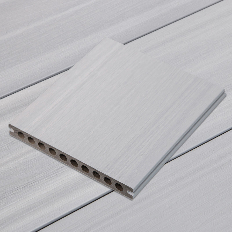 Sample - Glacier TruOrganics Wide Composite Decking 8FT-0