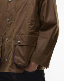 Paul Smith loves Barbour Oversized Bedale Waxed Jacket Tan