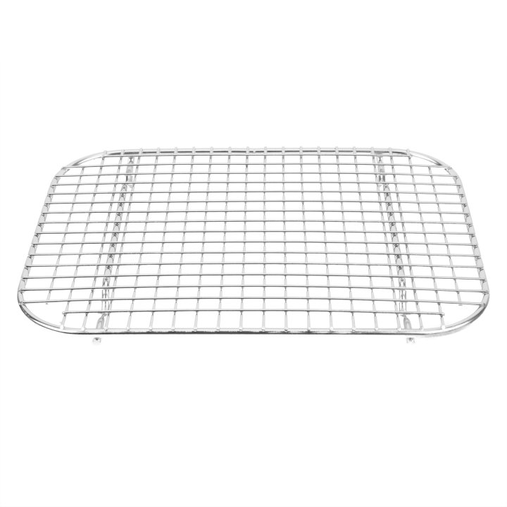 Half-size Super Pan V® stainless steel wire cooling grate