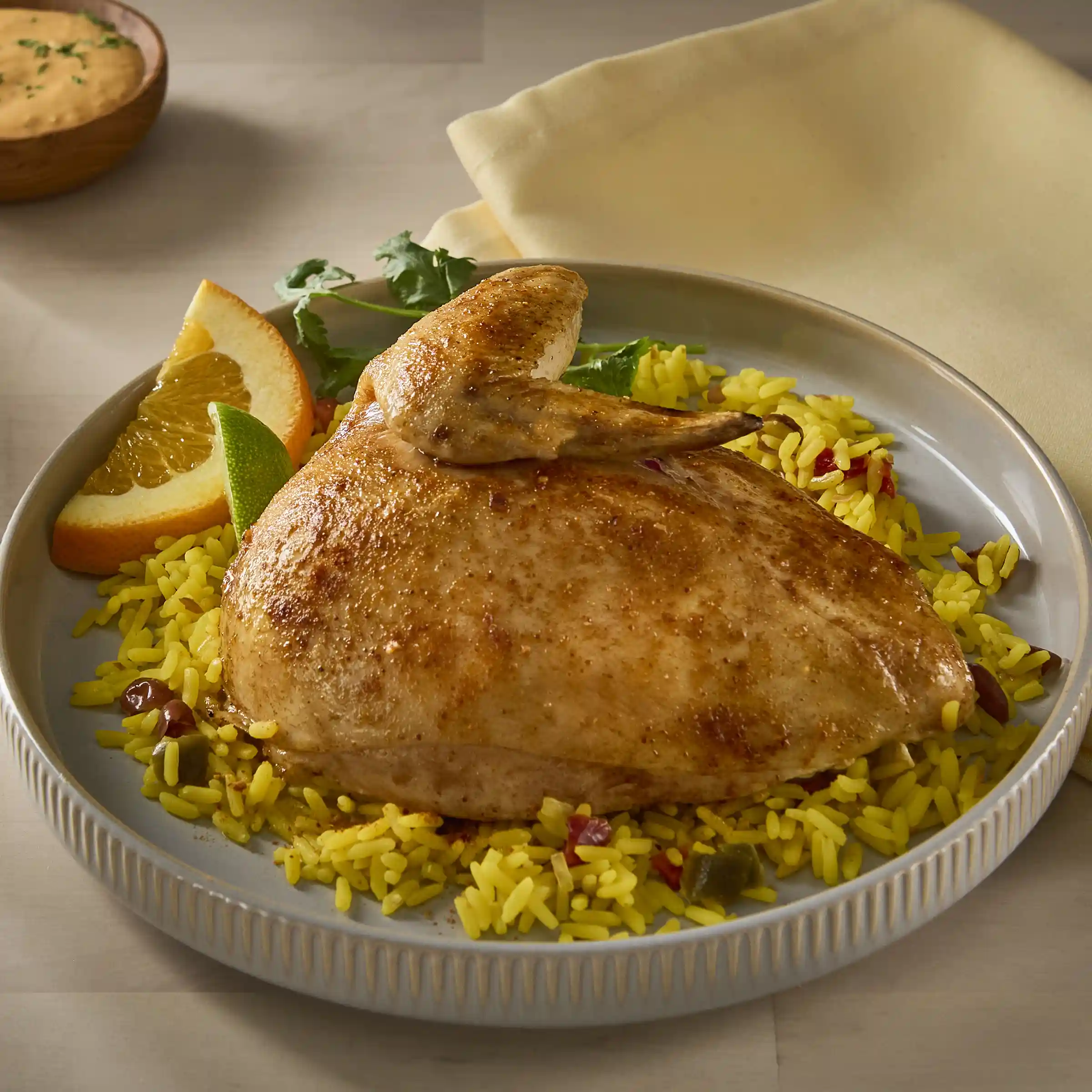 Tyson® All Natural* IF Unbreaded Chicken Quarters_image_1