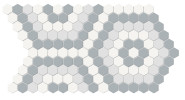 Studio Light Sky Mix 8×14 Hexagon Pattern Mosaic Matte