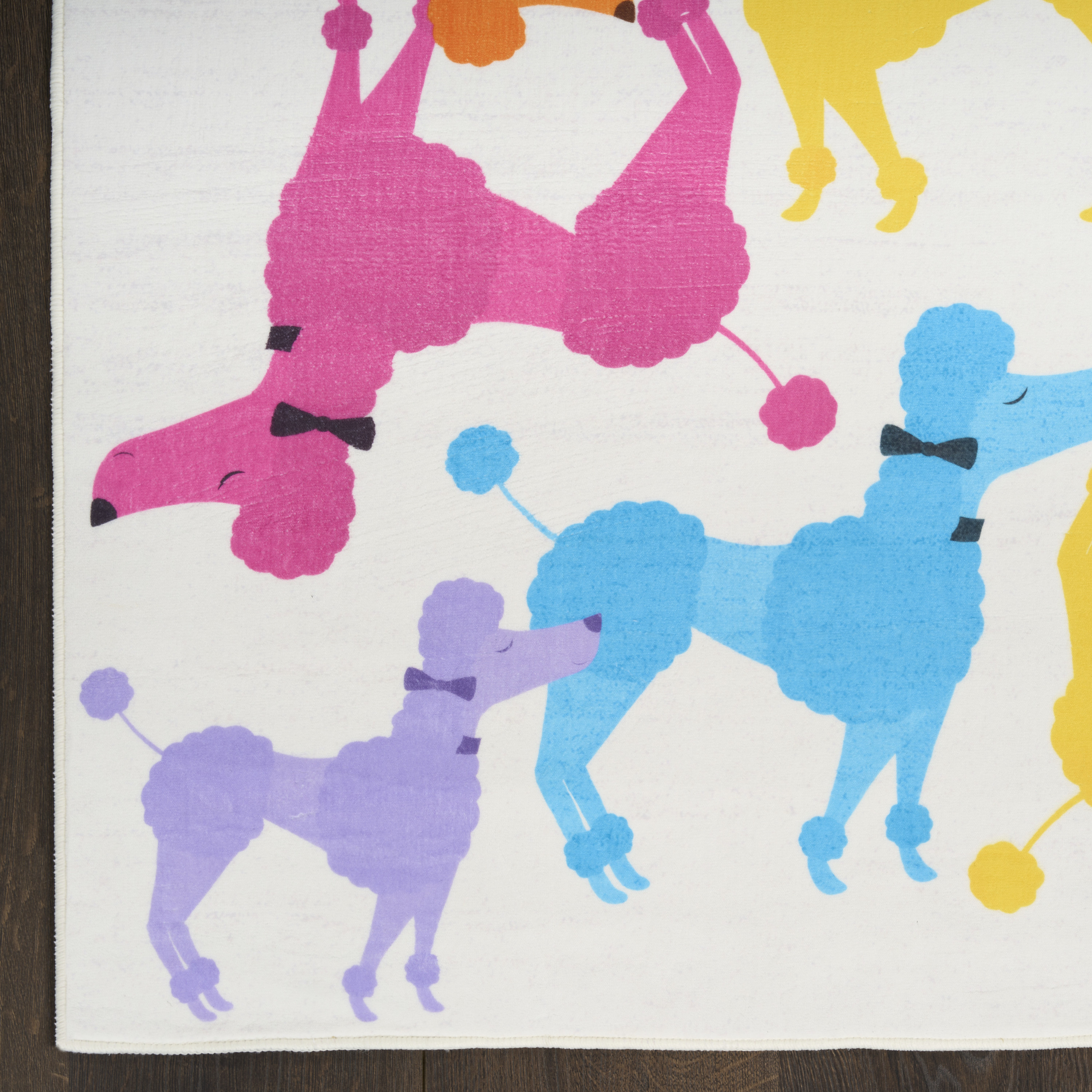 Nourison Imagination 3'5" x 5' Ivory Multicolor Kids Indoor Rug