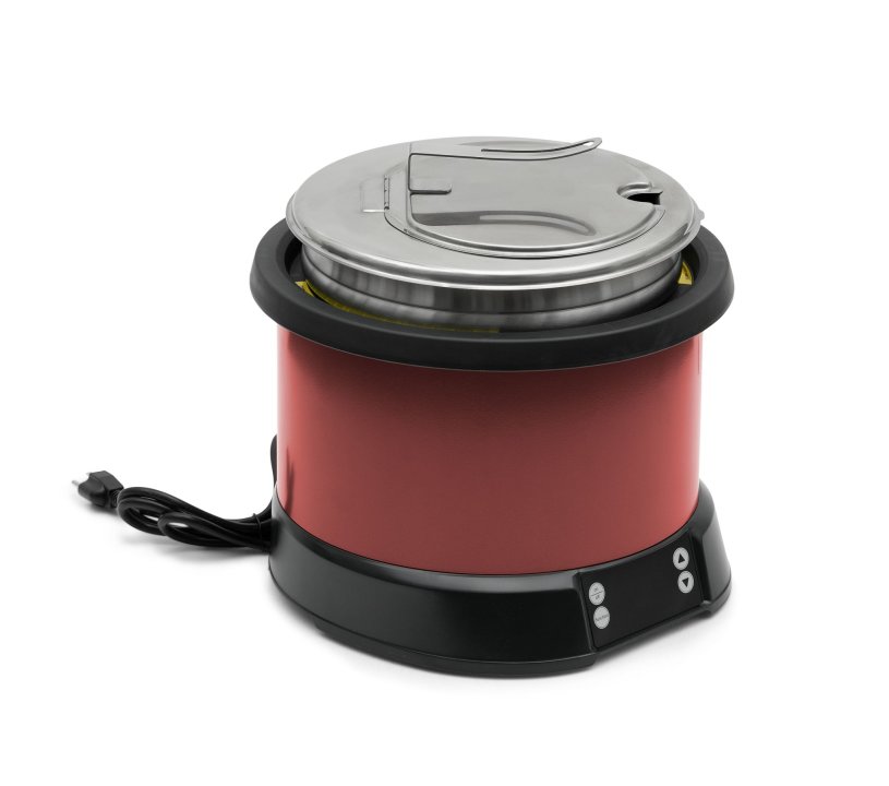 11-quart 120-volt Mirage® countertop induction rethermalizer in red