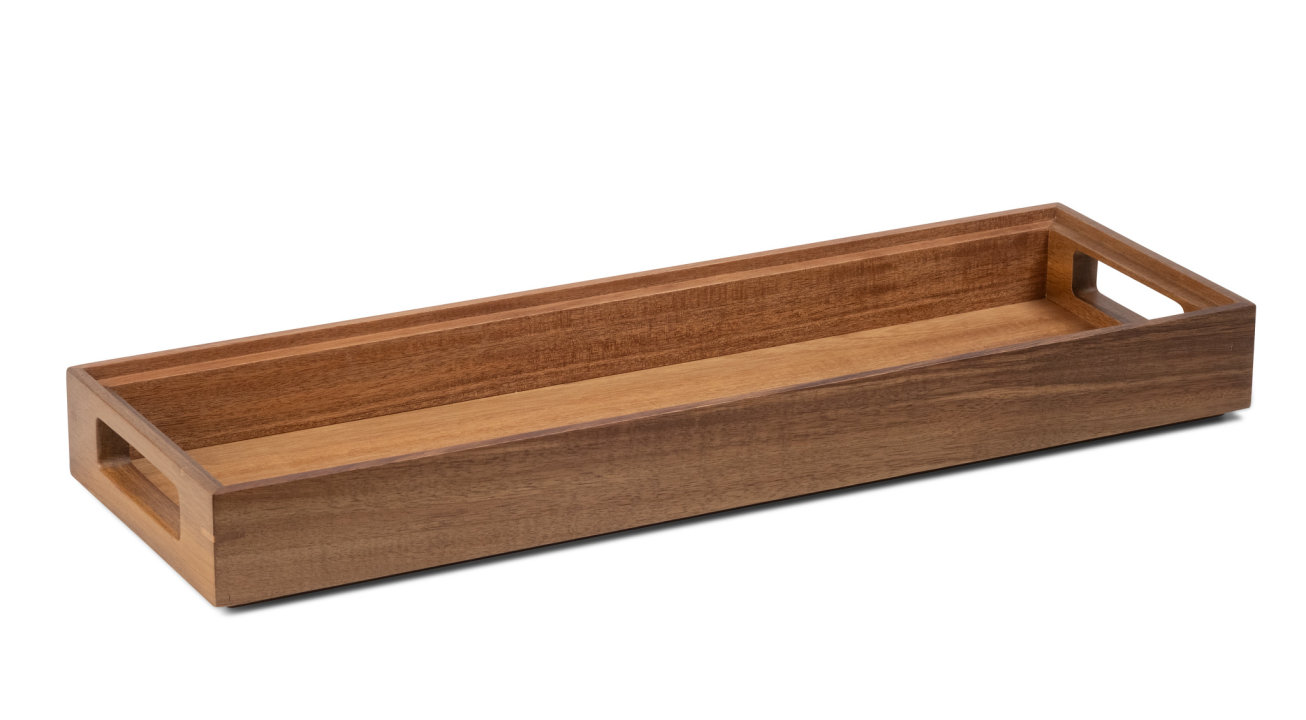 Wooden box GN 2/4 6 cm