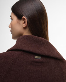 Saskia Funnel-Neck Jumper Chocolate